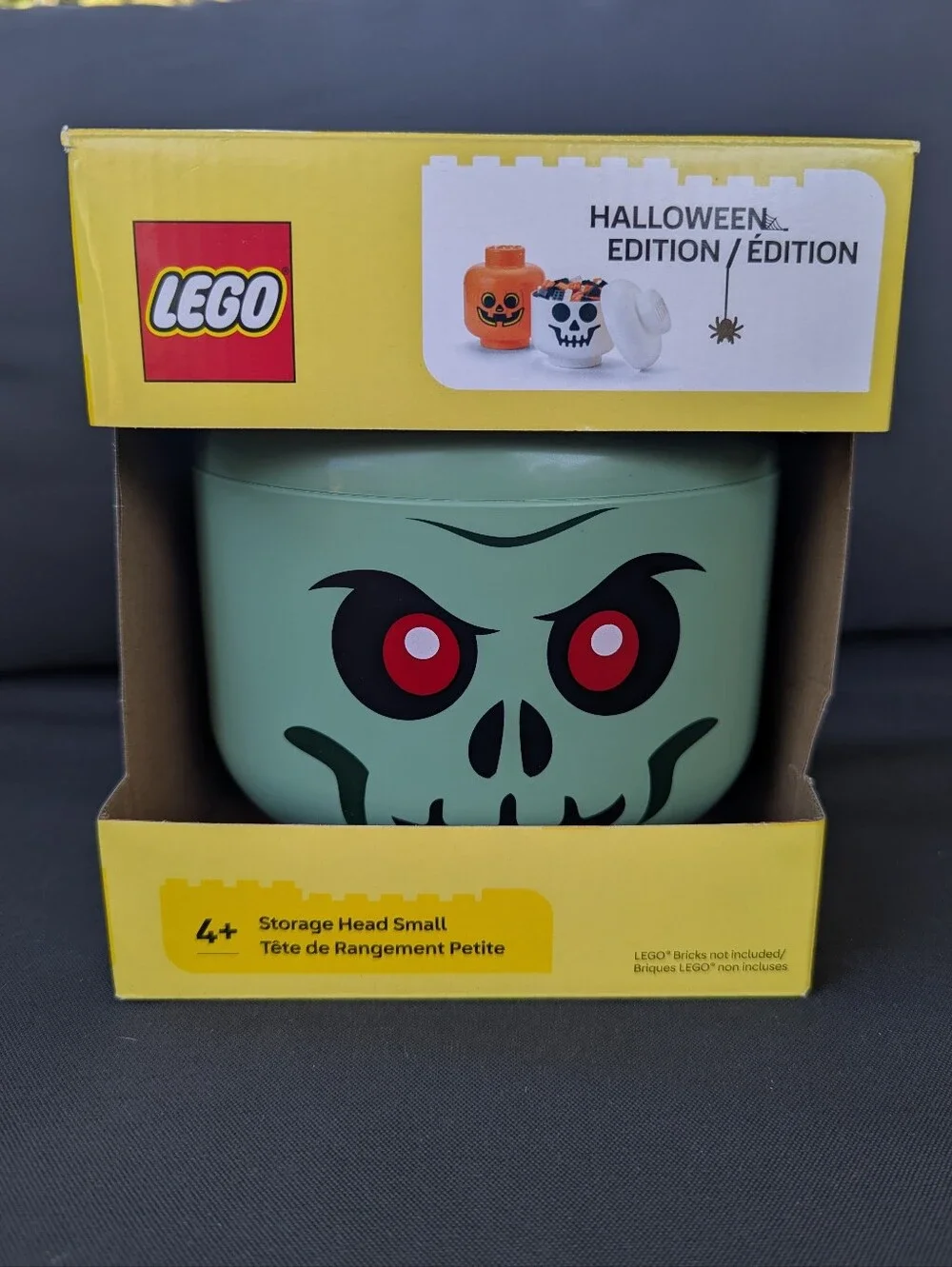LEGO Green Zombie Small Storage Head